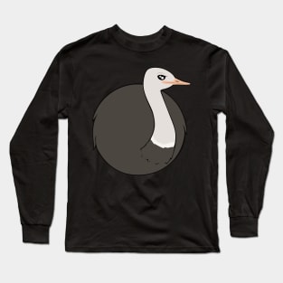 Bird Balls - Ostrich Long Sleeve T-Shirt